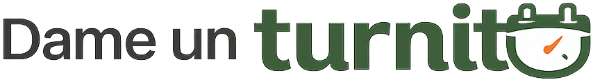 Dame un Turnito Logo